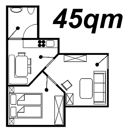 Kapitänshaus 7 Apartment
